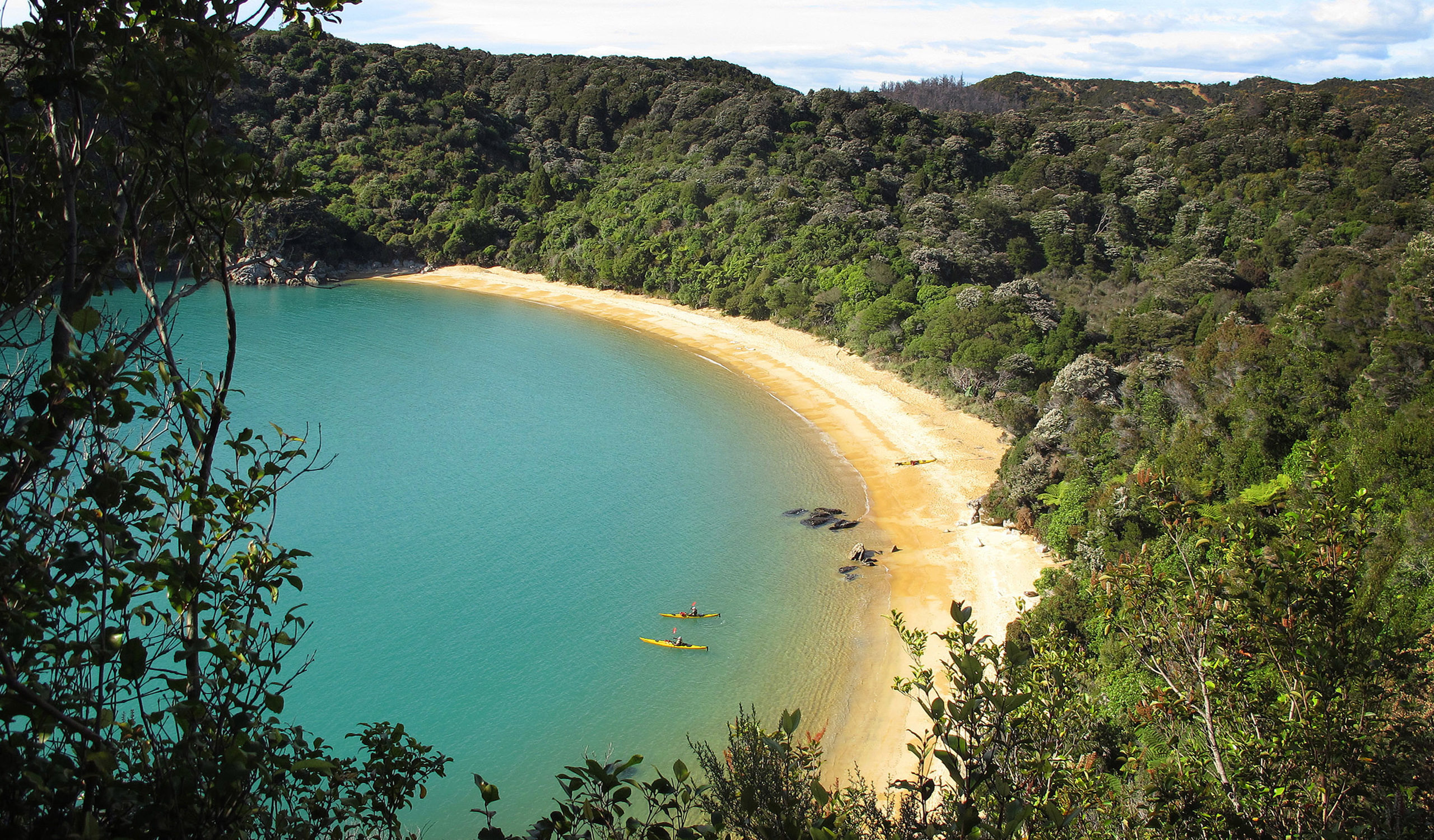 Blessed with a mild climate, golden beaches and lush coastal native bush, the Abel Tasman Coast Track has it all.