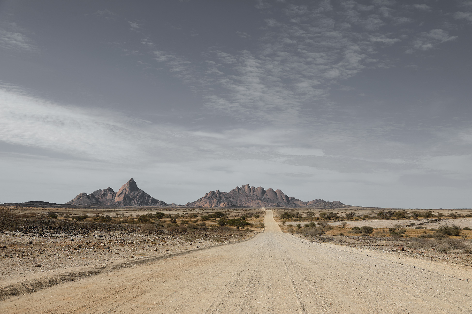 These long endless roads stretching into the desert, always with a beauty and always to a point. The roads in Namibia were exceptionally maintained. It made travel times manageable when one could ply these roads at good speeds.