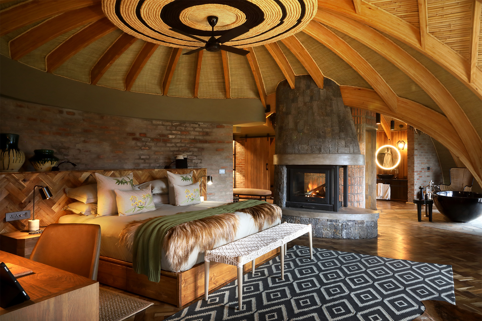 Rwanda Interior Photography Bisate Reserve